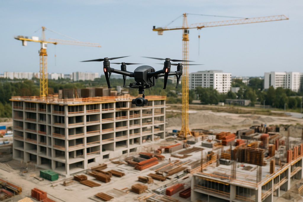 Video Dron Madrid Grabación profesional de vídeos con dron en alta calidad. Inspección Técnica Seguimiento Obra